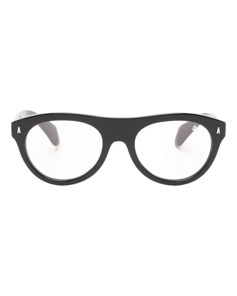 Moncler Splash round-frame sunglasses - Schwarz Schwarz