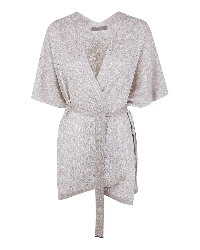 D.EXTERIOR zigzag-pattern jacket - Nude Nude