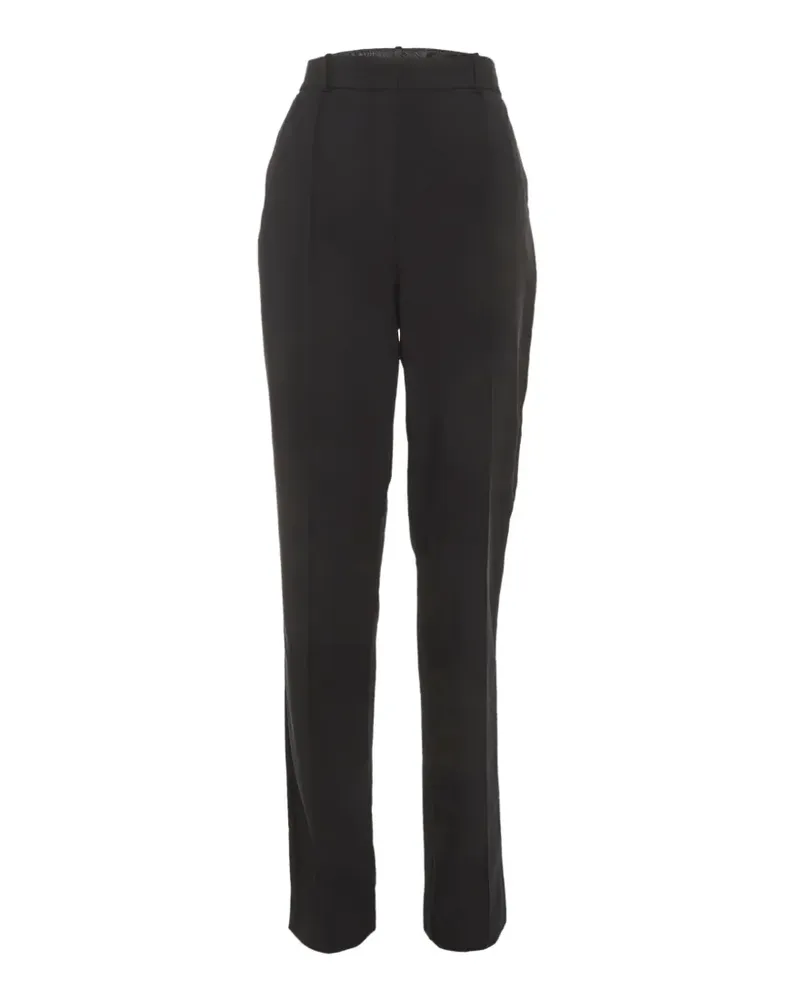 Elisabetta Franchi crepe trousers - Schwarz Schwarz