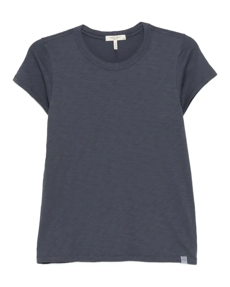 Rag & Bone T-Shirt mit Rundhalsausschnitt - Blau Blau