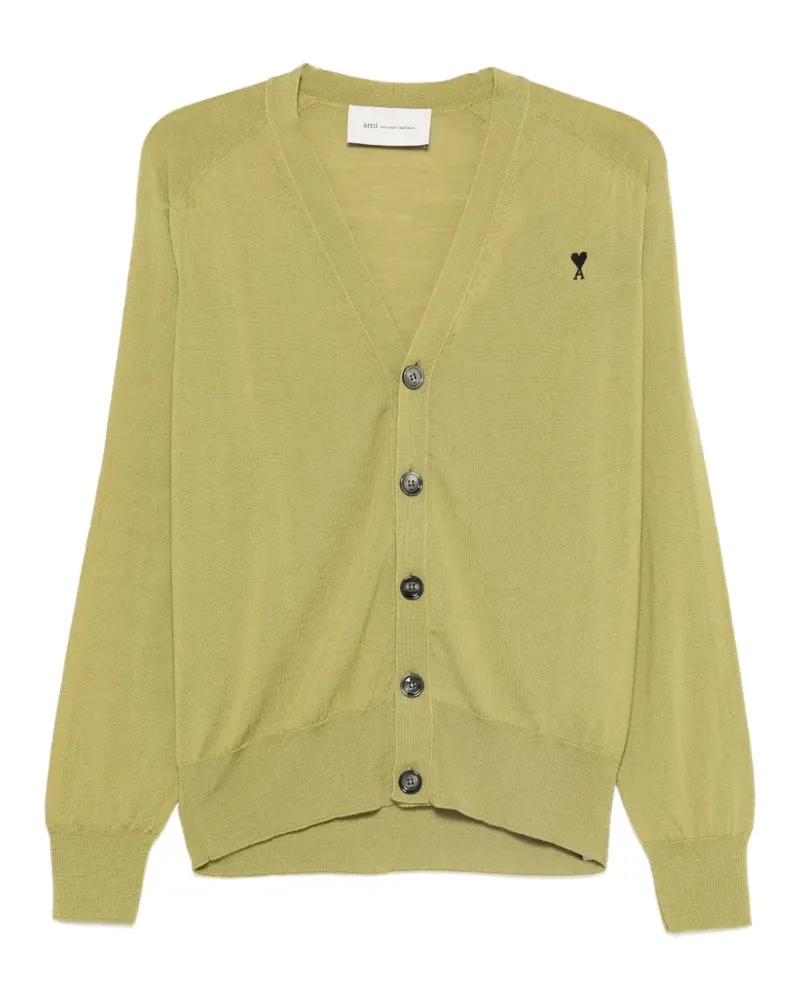 AMI Paris button-up cardigan - Grün Grün