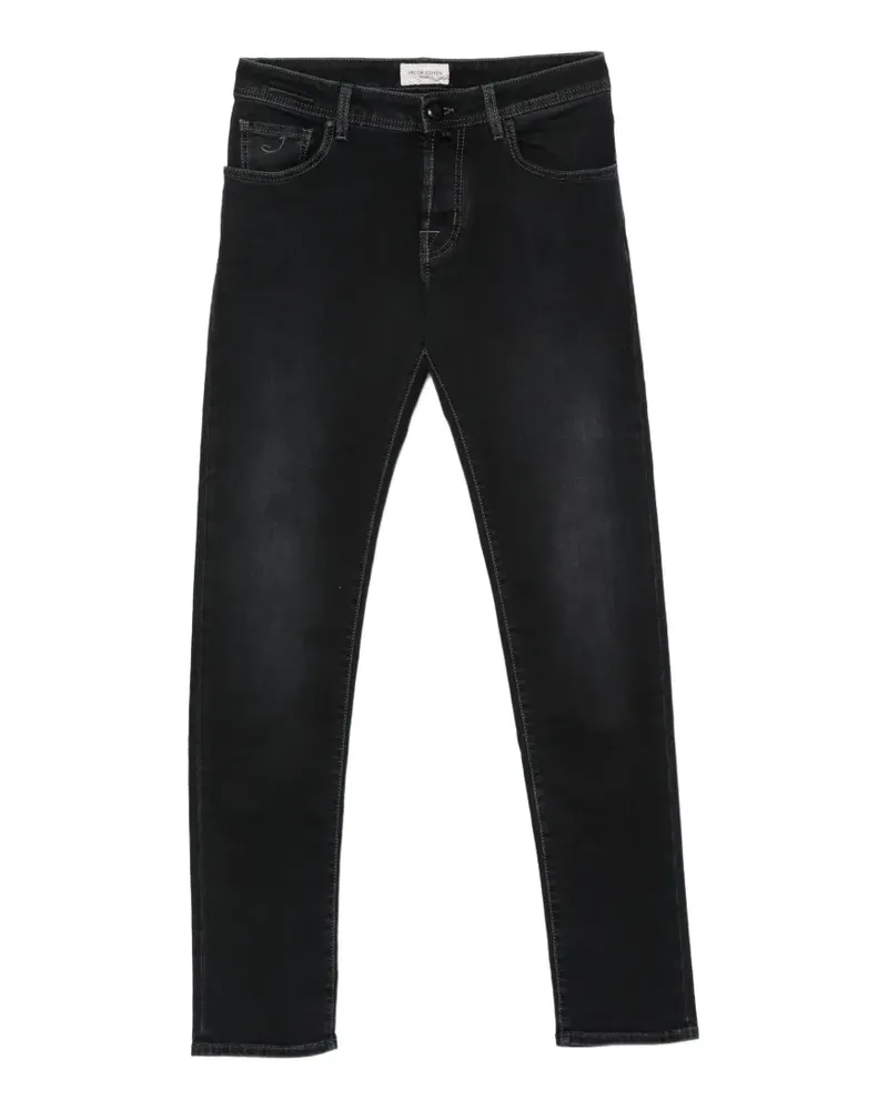 Jacob Cohën Nick Slim Jeans - Schwarz Schwarz