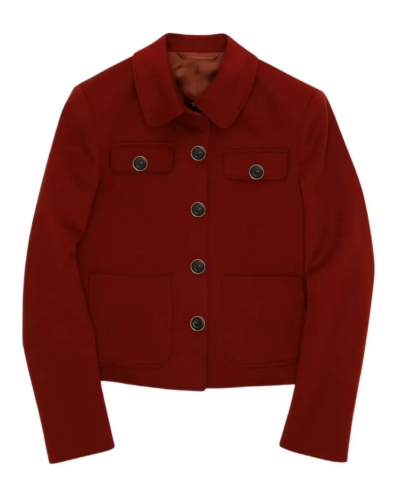 Fortela Fortune cropped cashmere jacket - Rot Rot