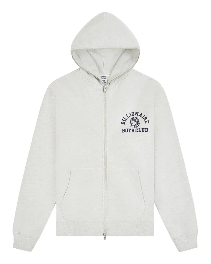 Billionaire Boys Club Uni Helmet Kapuzenjacke mit Reißverschluss und Logo-Print - Grau Grau