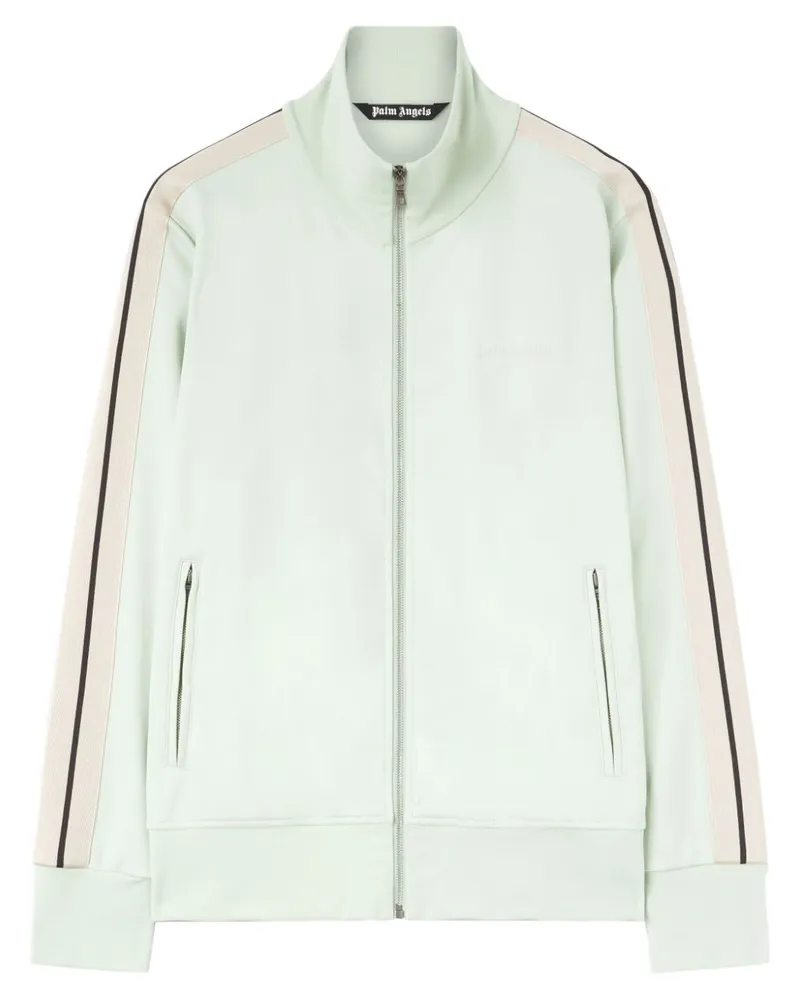 Palm Angels Sweatshirt mit Reißverschluss - Grün Grün