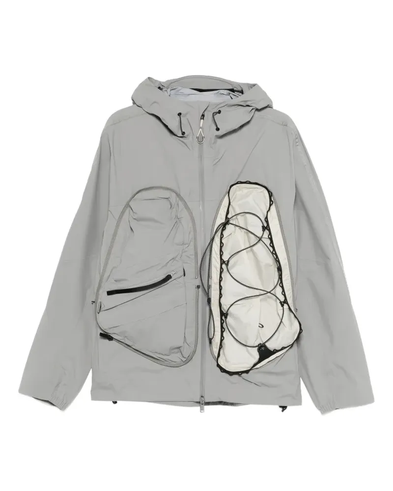 Oakley Latitude veil slingpack hooded jacket - Grau Grau