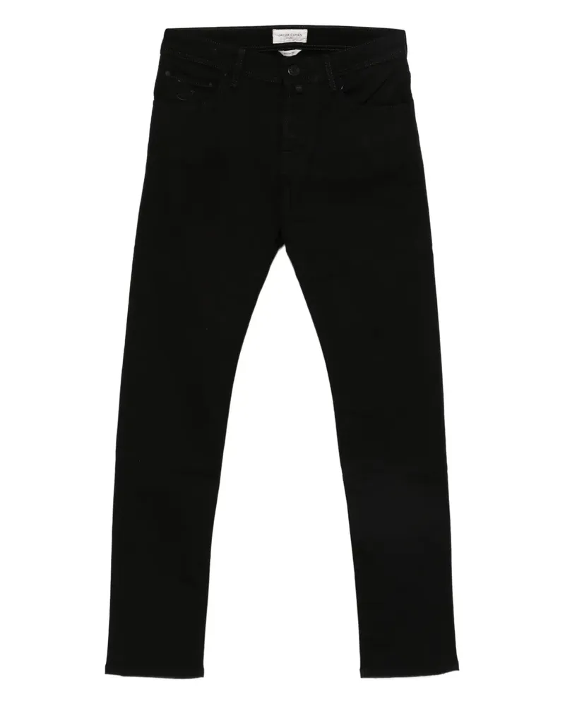 Jacob Cohën Five-Pocket-Jeans - Schwarz Schwarz