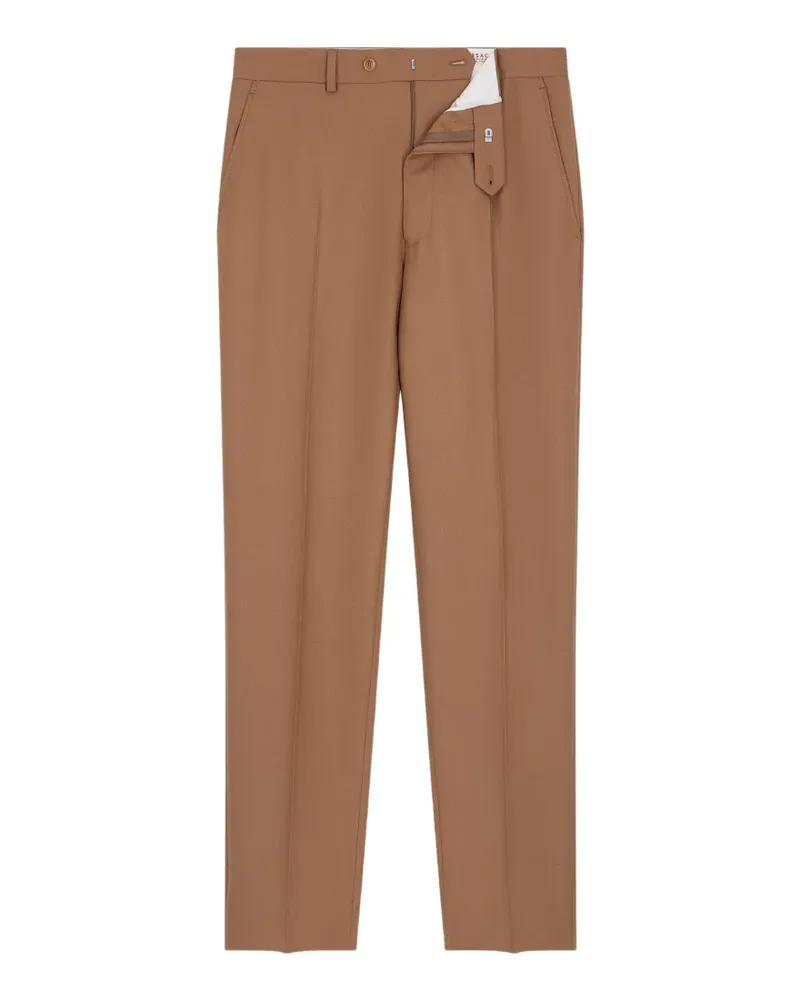 FURSAC virgin-wool trousers - Braun Braun