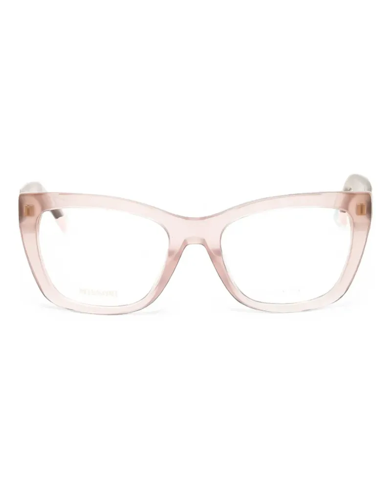 Missoni Brille mit eckigem Gestell - Rosa Rosa
