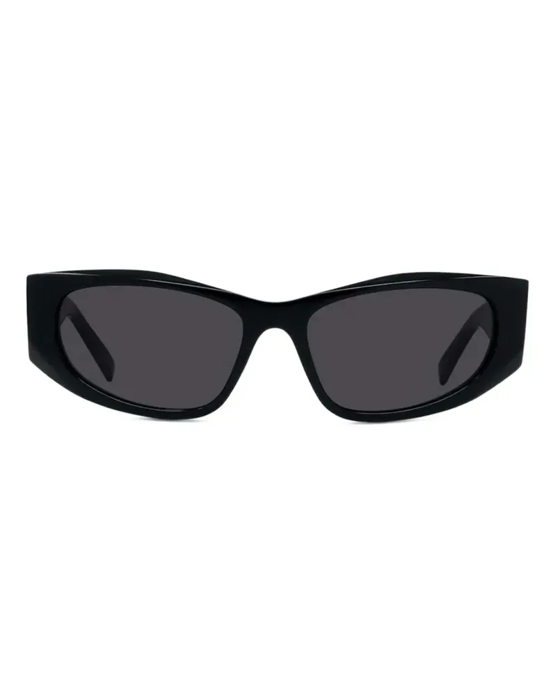 Givenchy Sonnenbrille mit eckigem Gestell - Schwarz Schwarz