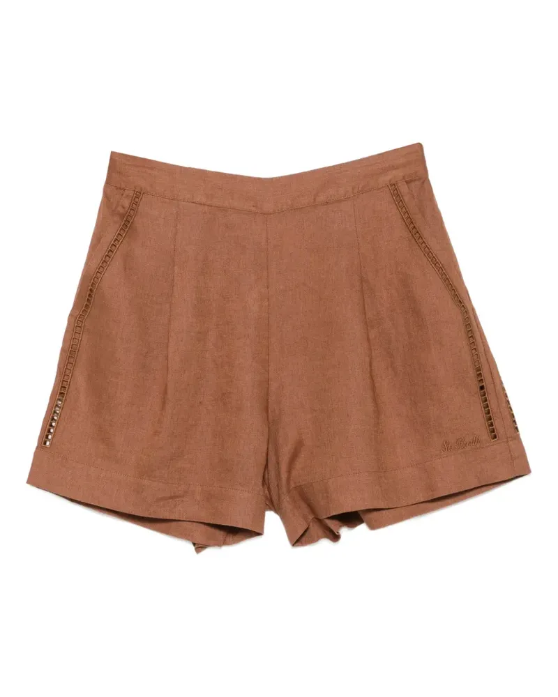 MC2 Saint Barth Amani pleated shorts - Braun Braun