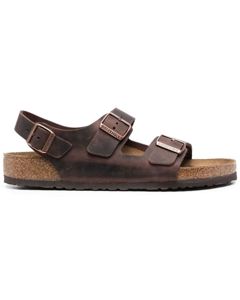 Birkenstock Milano Sandalen mit Slingback-Riemen - Braun Braun