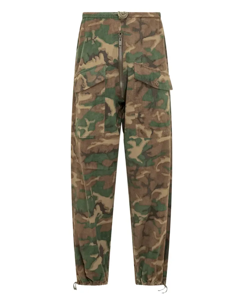 Givenchy Camouflage-Hose mit Taschen - Braun Braun