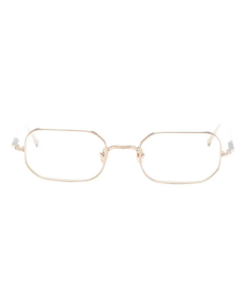 MATSUDA Brille mit geometrischem Gestell - Gold Gold