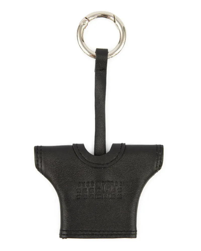 Maison Margiela Schlüssel- und Taschenanhänger aus Leder - Schwarz Schwarz