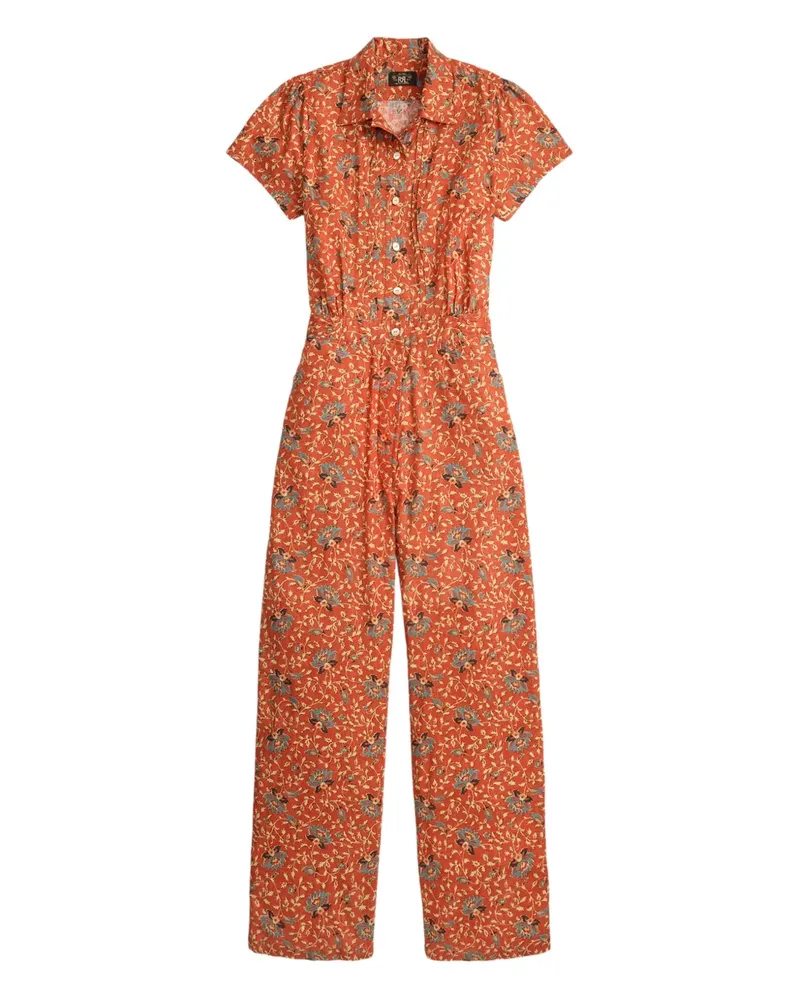 Ralph Lauren Jumpsuit mit Blumen-Print - Rot Rot