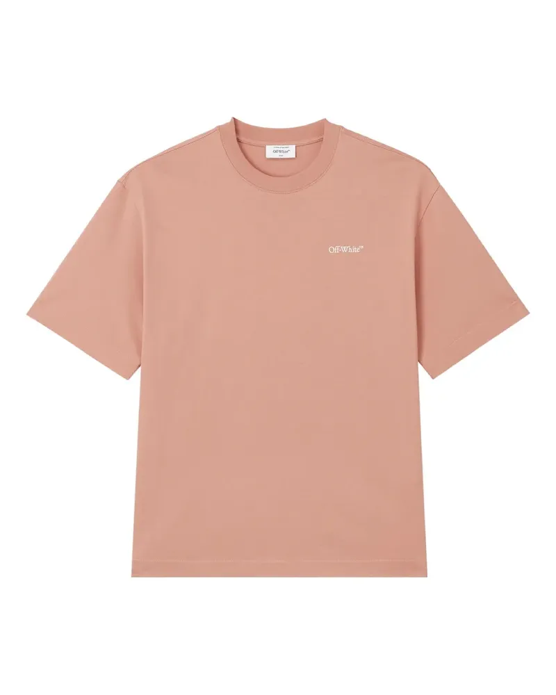 OFF-WHITE T-Shirt mit Pfeil-Print - Rosa Rosa