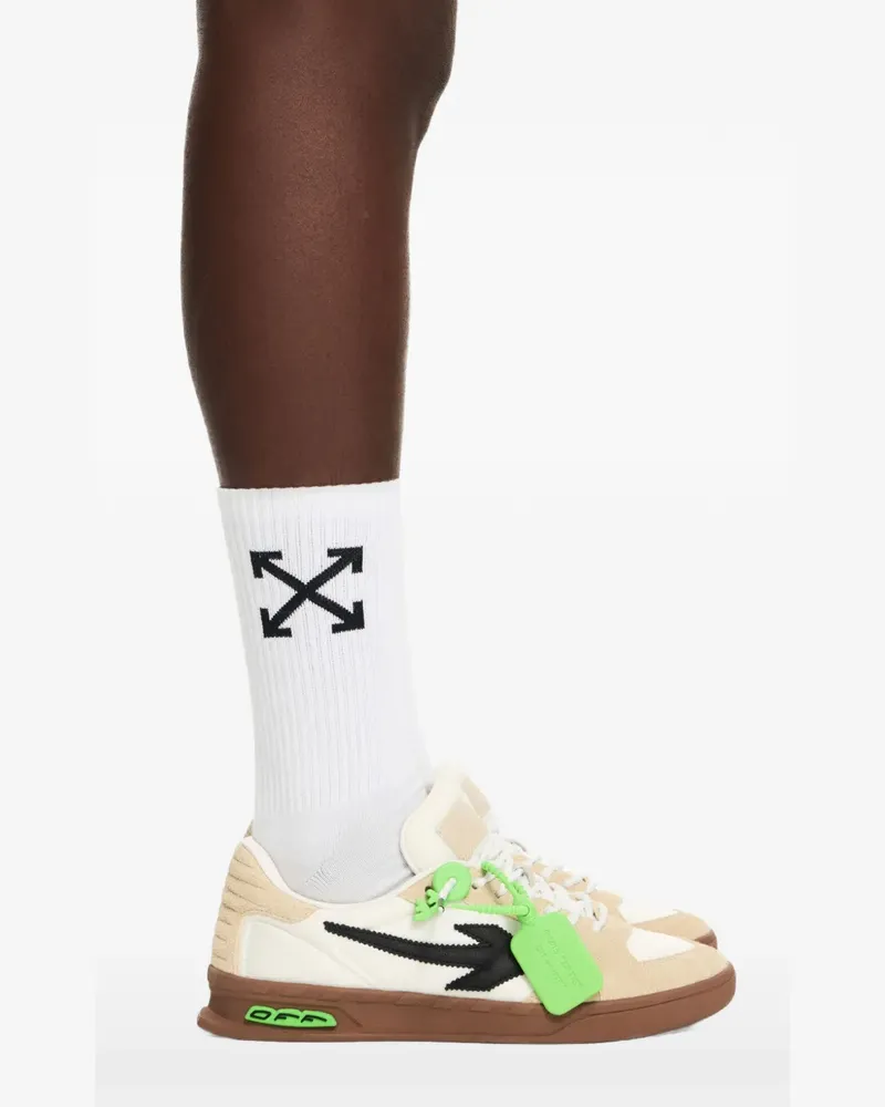 OFF-WHITE New Slim Arrow Sneakers - Nude Nude