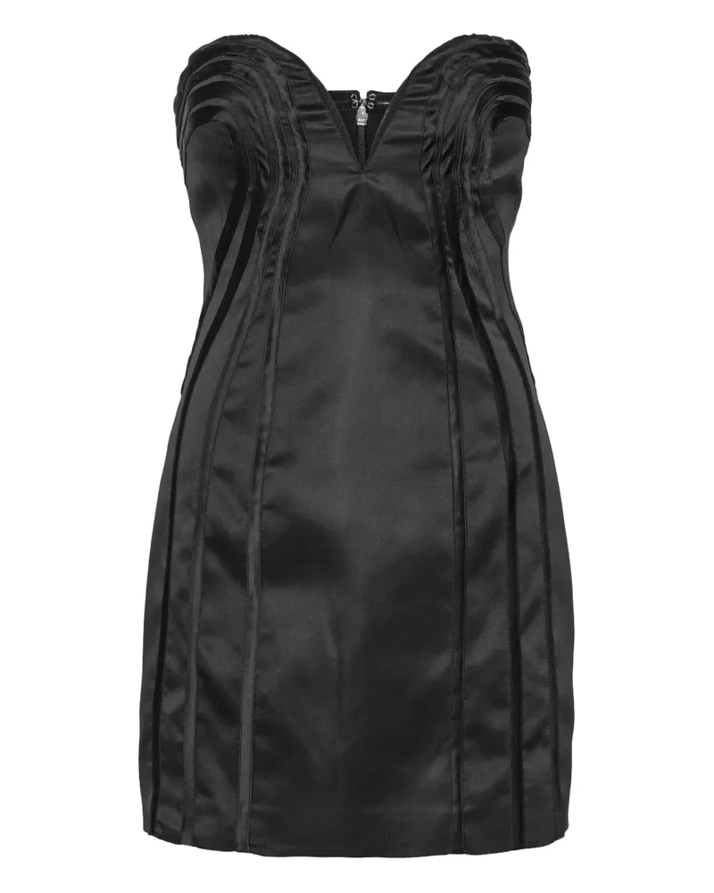 ROTATE Birger Christensen Minikleid aus Spitze - Schwarz Schwarz