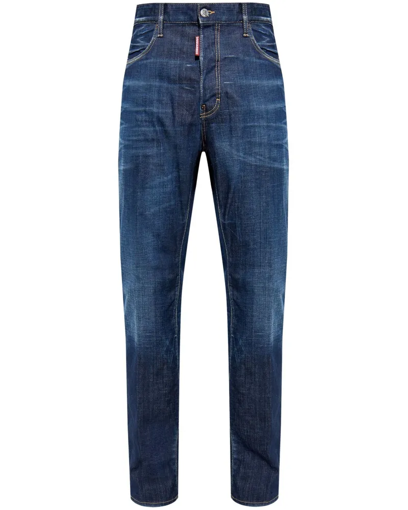 Dsquared2 Jeans mit geradem Bein - Blau Blau