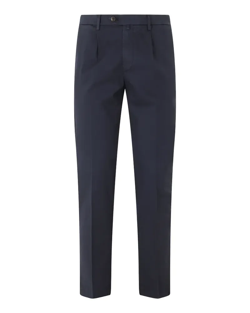 Briglia 1949 pleated slim-fit trousers - Blau Blau