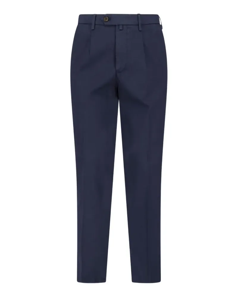 Briglia 1949 Schmale Plisseehose - Blau Blau