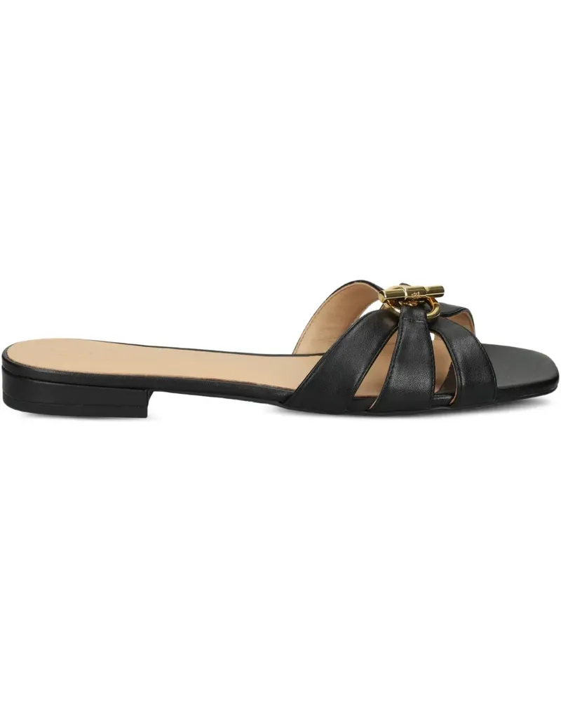 Ralph Lauren Sandalen mit Schnallenriemen - Schwarz Schwarz