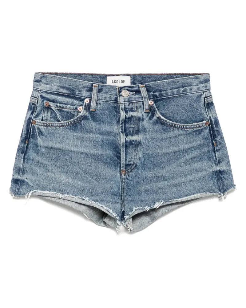 AGOLDE Parker Shorts - Blau Blau