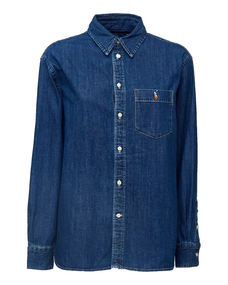 Ralph Lauren The Big Jeanshemd - Blau Blau