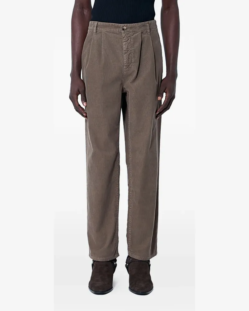 Saint Laurent corduroy trousers - Braun Braun