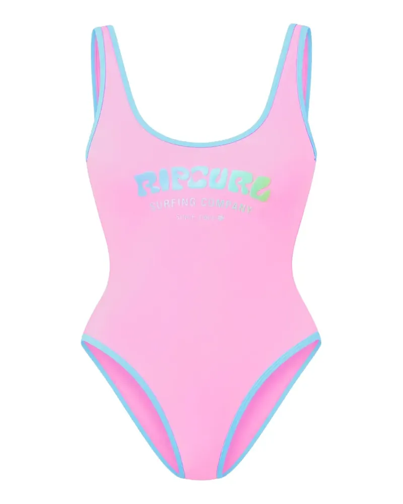 Rip Curl Surf Puff Badeanzug - Rosa Rosa