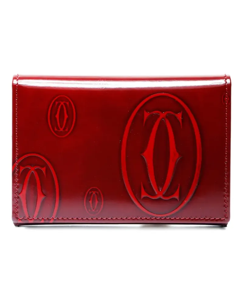 Cartier 2000s Happy Birthday card holder - Rot Rot