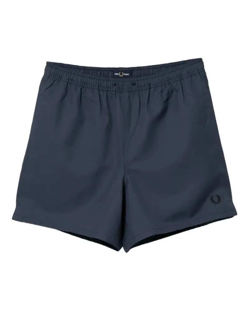 Fred Perry Klassische Badeshorts - Blau Blau