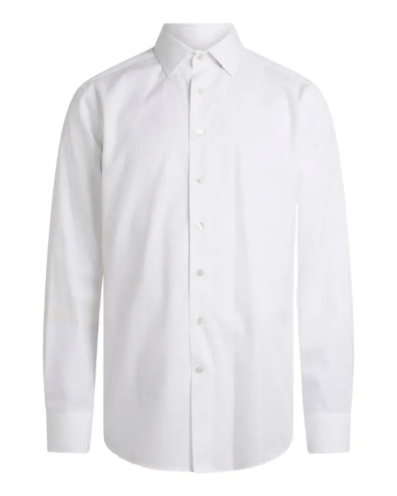 Etro Klassisches Hemd - Weiß Weiß