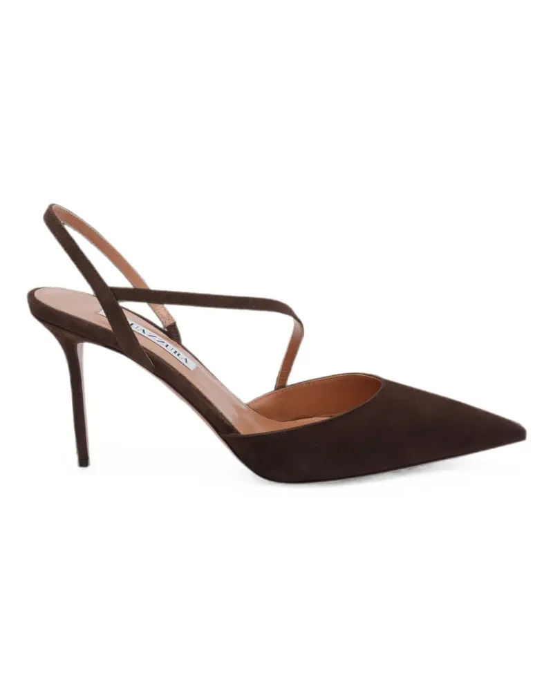 Aquazzura Dynasty suede pumps - Braun Braun