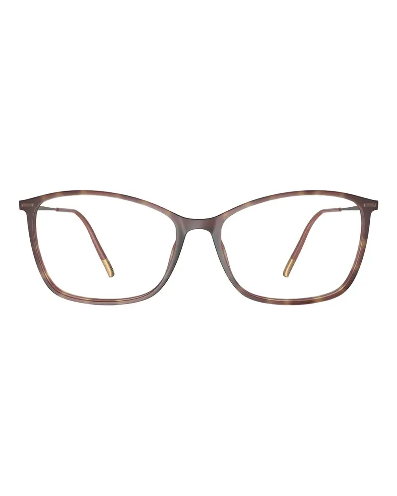 Silhouette Illusion Lite rectangle-frame glasses - Braun Braun