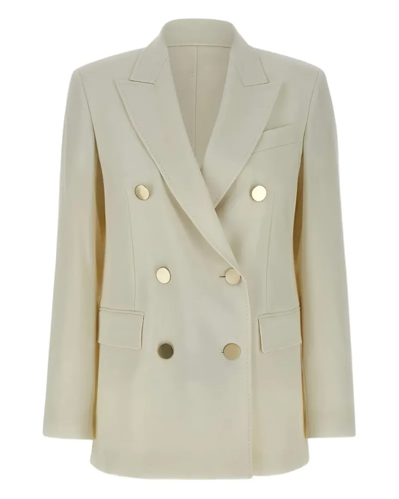 Max Mara Doppelreihiger Blazer - Nude Nude