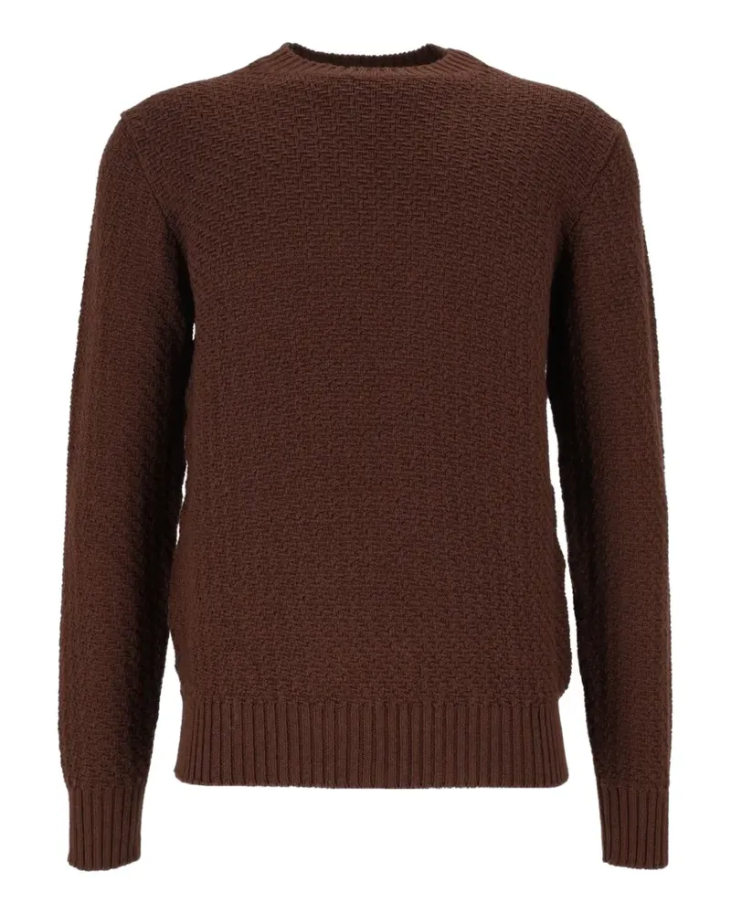 CIRCOLO 1901 Pullover mit Rundhalsausschnitt - Braun Braun
