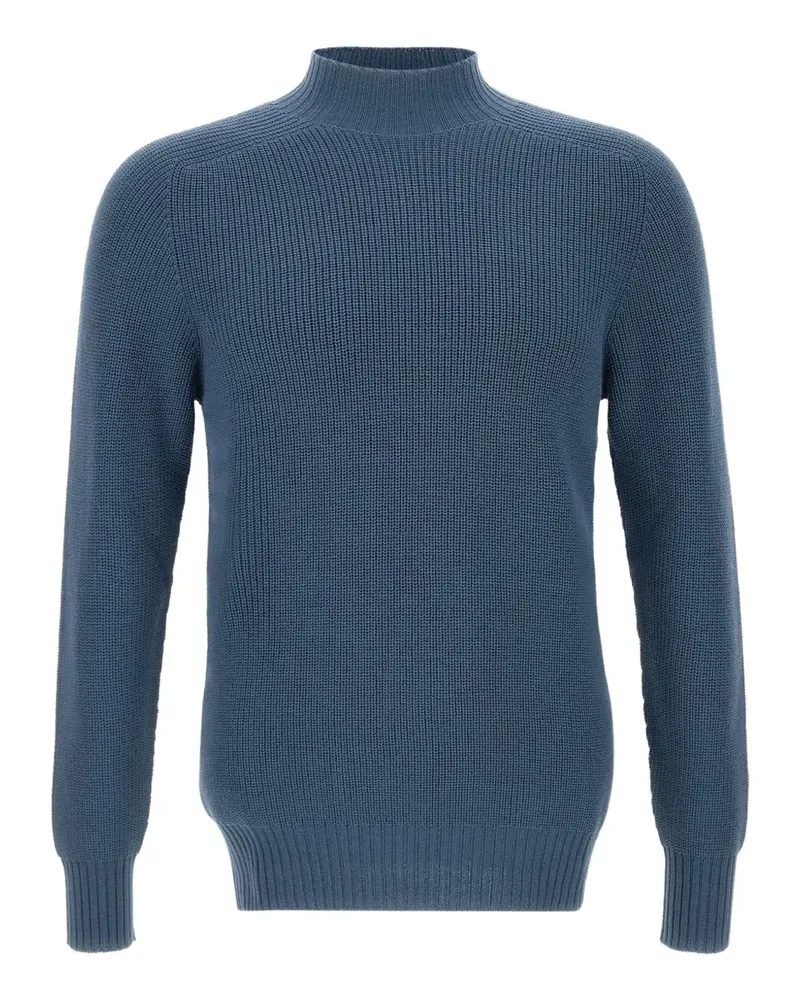 Gran Sasso Klassischer Pullover - Blau Blau