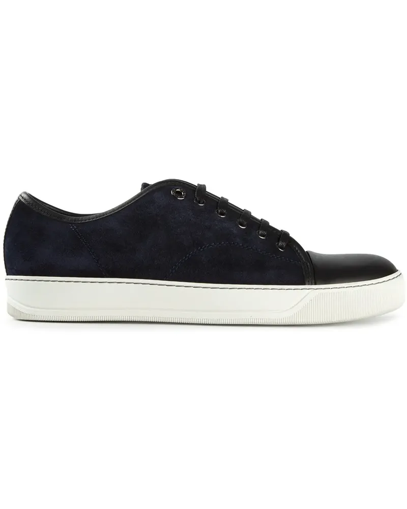 Lanvin Kontrastierende Sneakers - Blau Blau