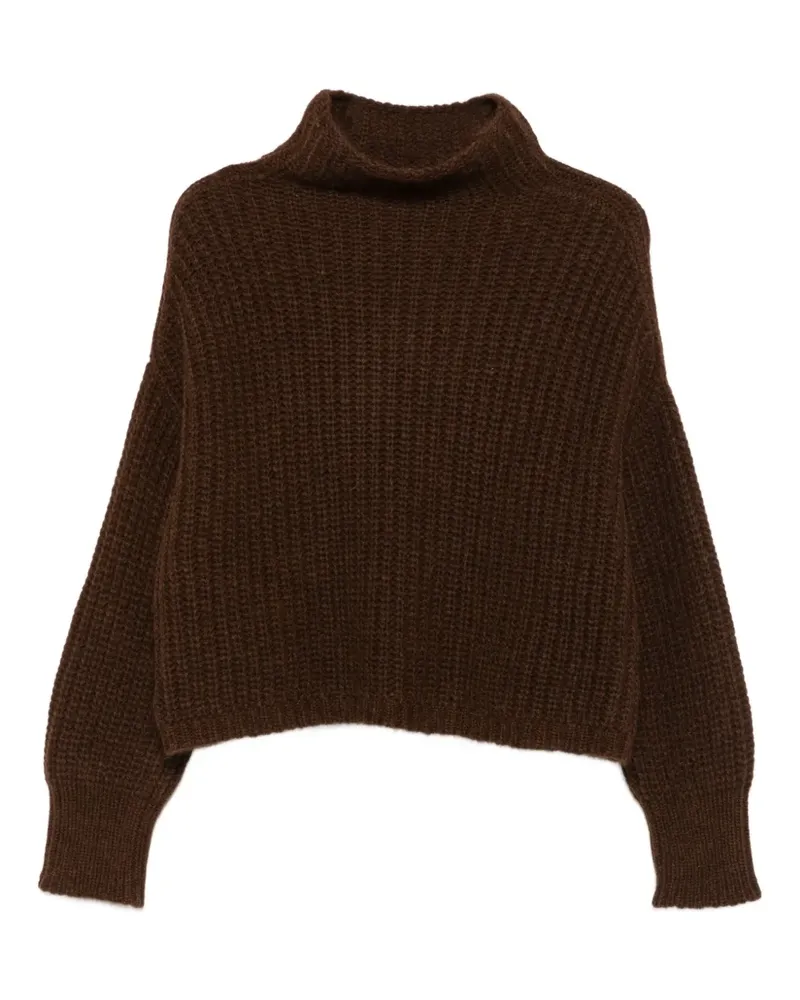 Ulla Johnson Pullover mit tiefen Schultern - Braun Braun
