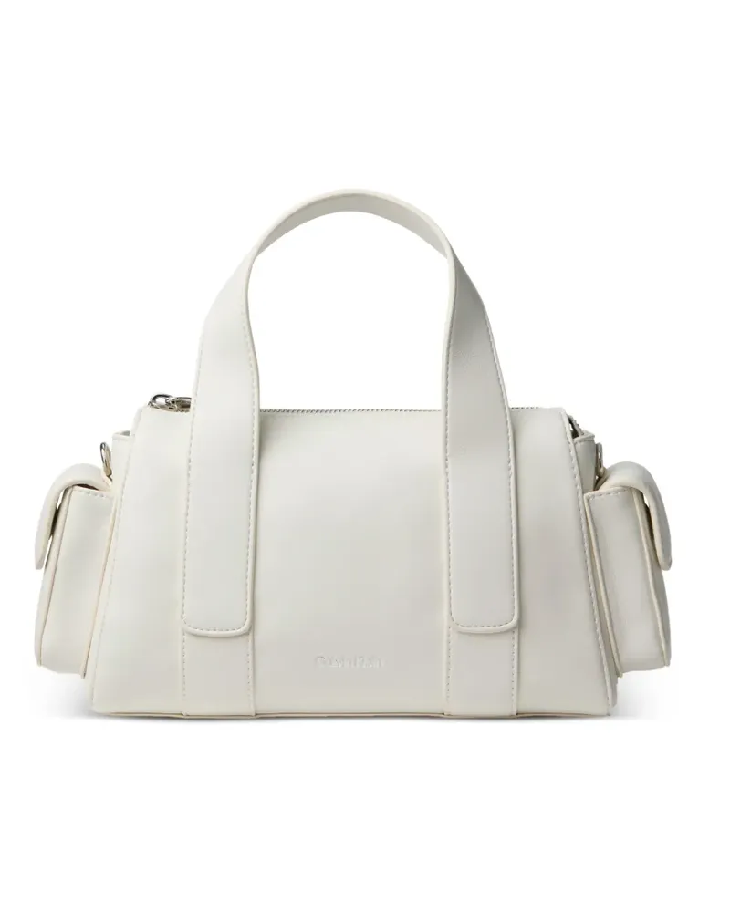 Calvin Klein top-handle tote bag - Weiß Weiß