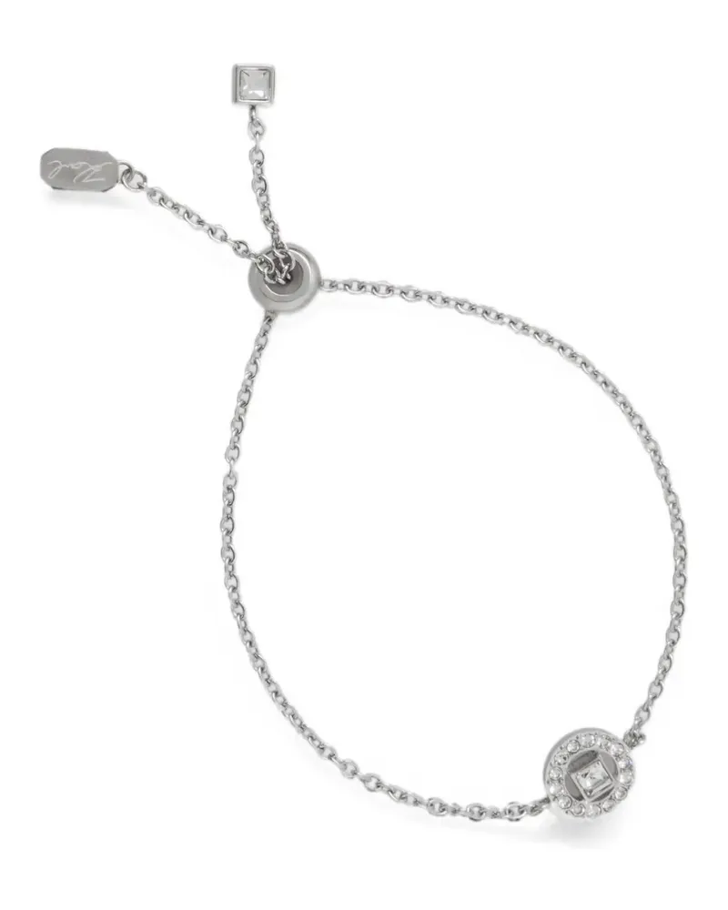 Karl Lagerfeld crystal-embellished chain bracelet - Silber Silber