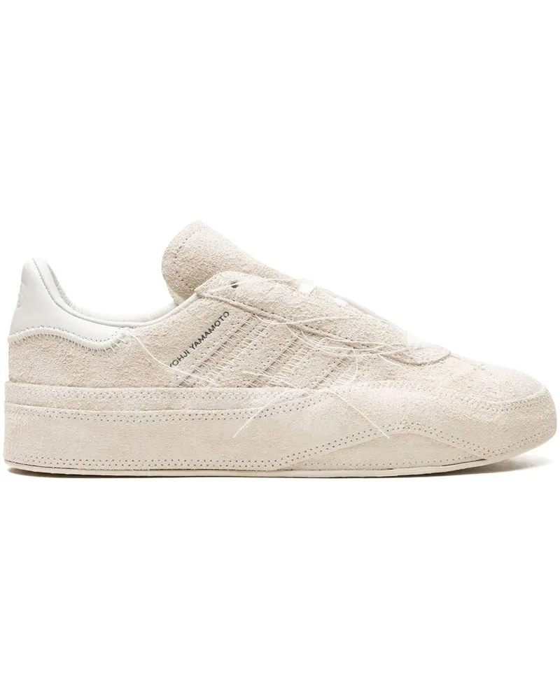 Y-3 Gazelle Off White/Off White/Off White Sneakers - Nude Nude