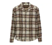 Strukturiertes Ojai Hemd mit Karo - Nude