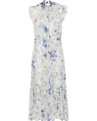 Zimmermann Maxikleid mit Garten-Print Blau