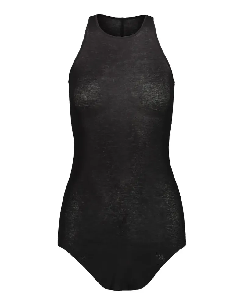 Rick Owens sleeveless tank top - Schwarz Schwarz