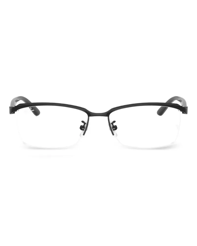 Ray Ban Browline Brille - Schwarz Schwarz