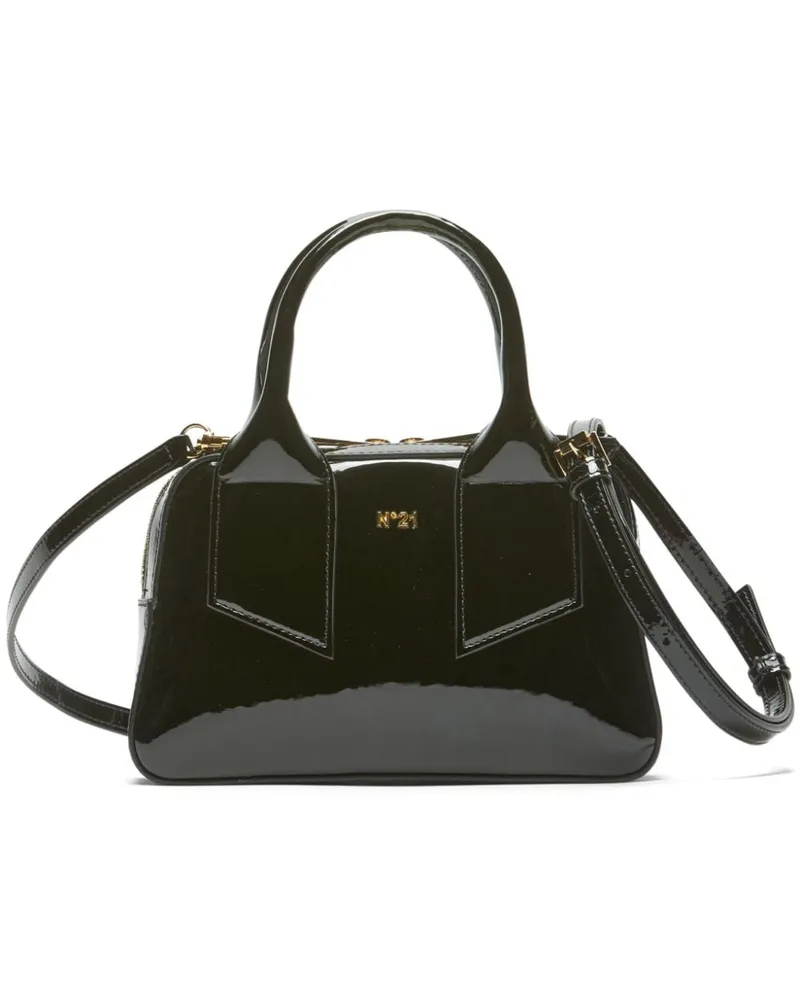 N° 21 Mini Bauletto Schultertasche - Schwarz Schwarz