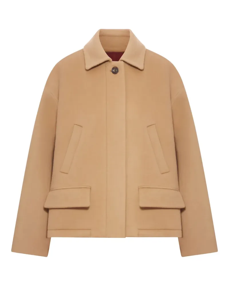 Gucci patch-pocket jacket - Braun Braun